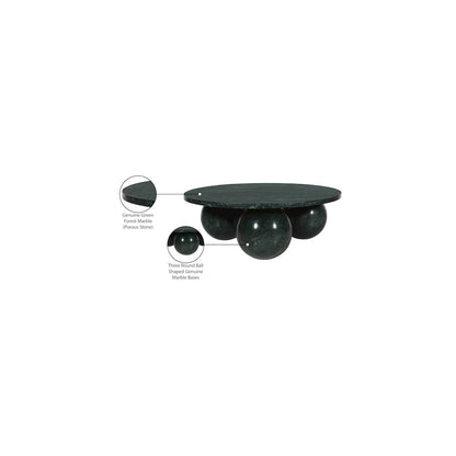 Spherical Green Forest Coffee Table