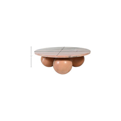 Spherical Pink Forest Coffee Table