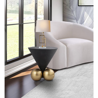 Naples Grey Cement End Table
