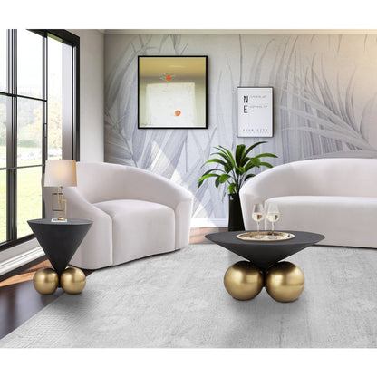 Naples Grey Cement End Table