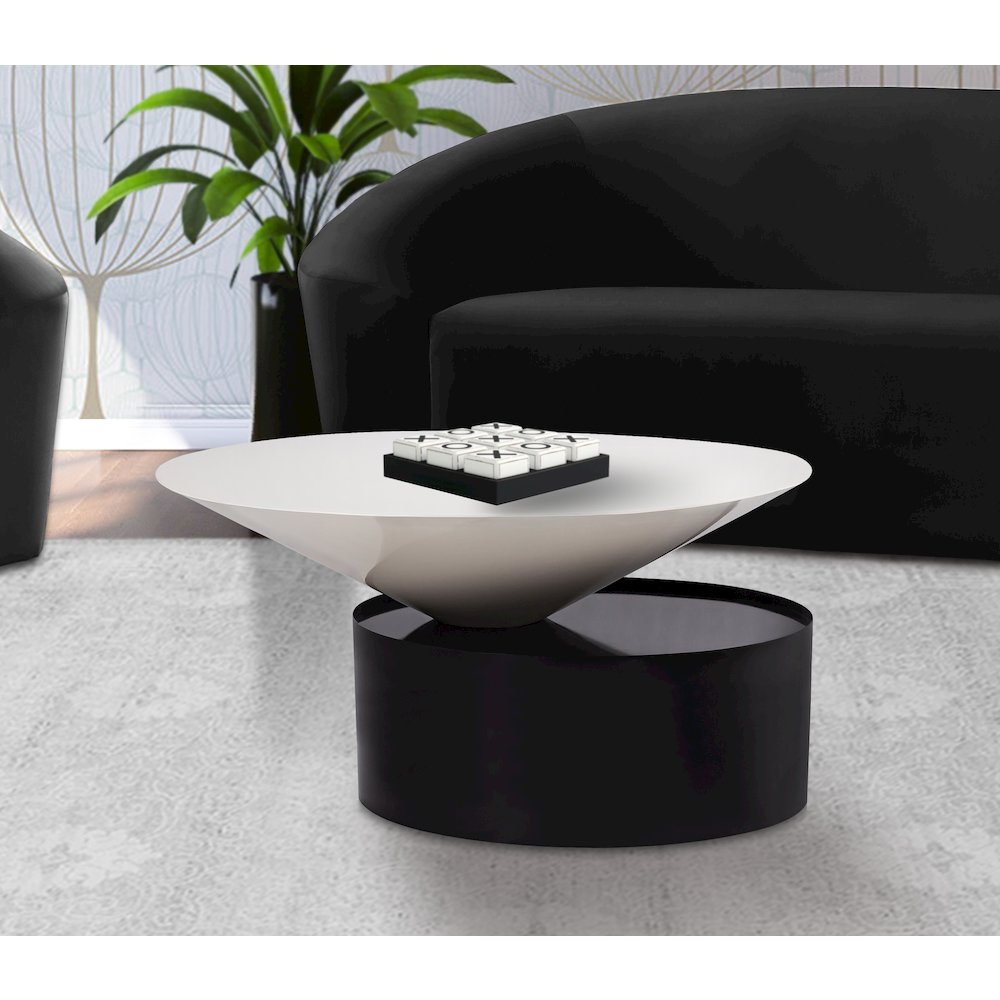 Damon White Coffee Table