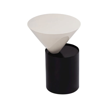 Damon White End Table