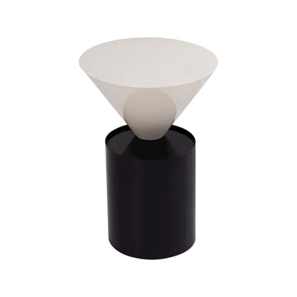 Damon White End Table