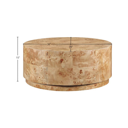 Burl Natural Ash Coffee Table