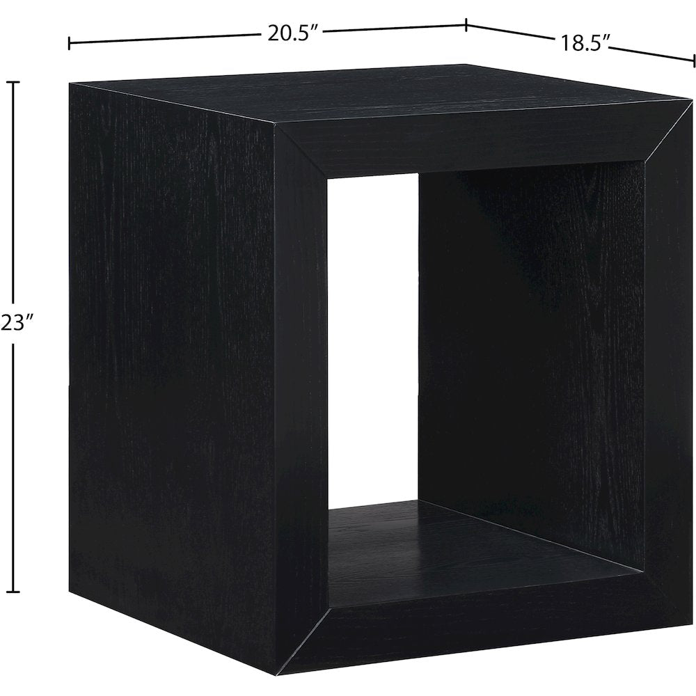 Alma Black End Table
