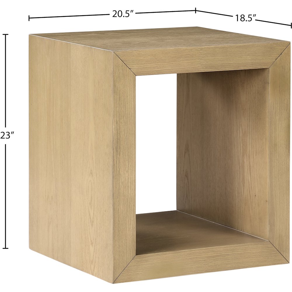 Alma Natural End Table