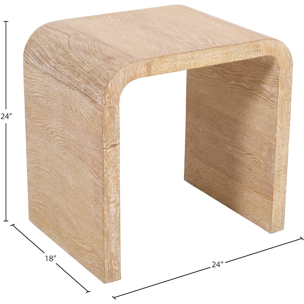 Cresthill White Oak End Table