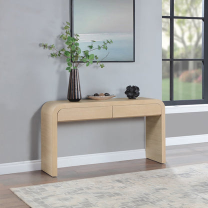 Cresthill White Oak Console Table