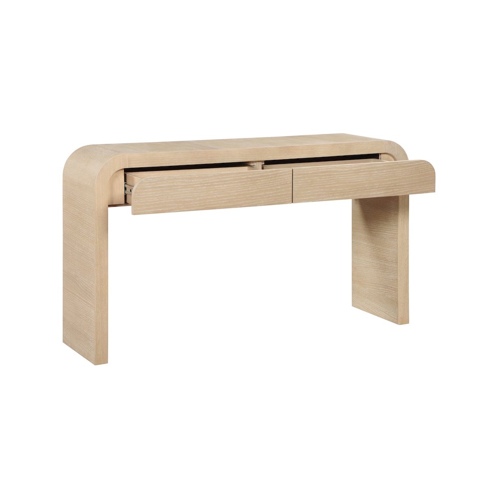 Cresthill White Oak Console Table