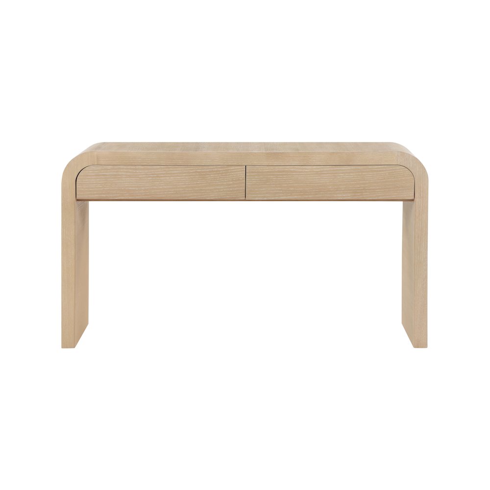 Cresthill White Oak Console Table