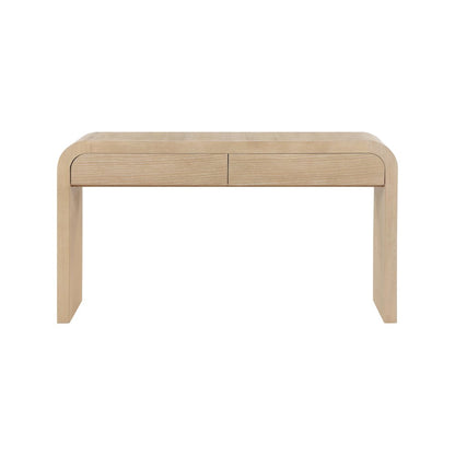 Cresthill White Oak Console Table