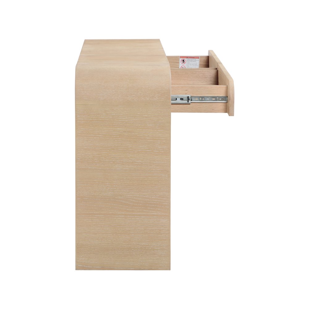 Cresthill White Oak Console Table
