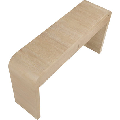 Cresthill White Oak Console Table