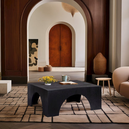 Arch Black Coffee Table