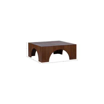 Arch Brown Coffee Table
