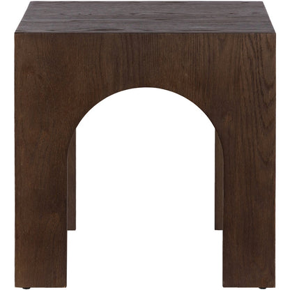 Arch Brown End Table