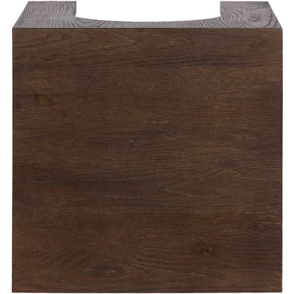 Arch Brown End Table