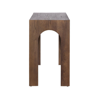 Arch Brown Console Table