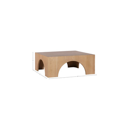 Arch Oak Coffee Table