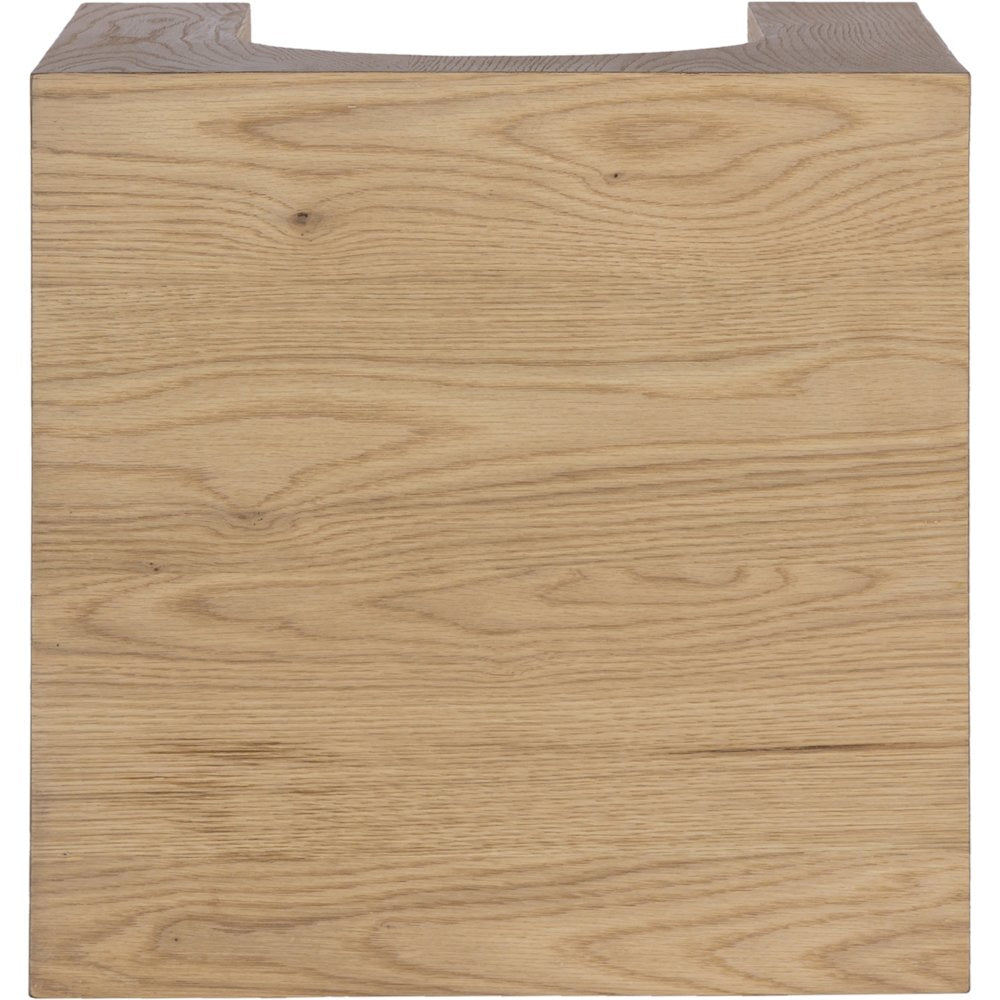 Arch Oak End Table