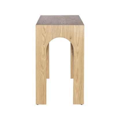 Arch Oak Console Table
