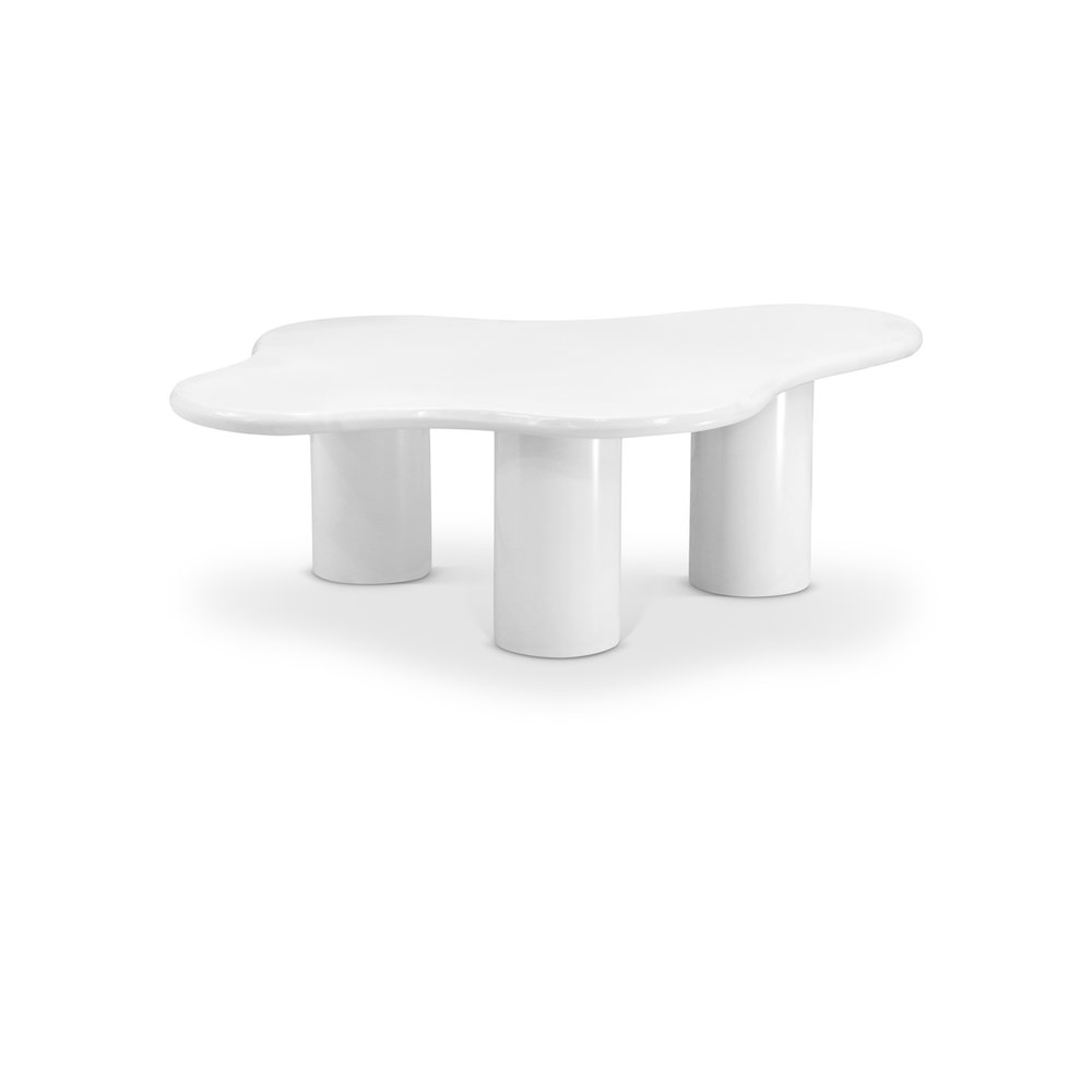 Romaine White Coffee Table