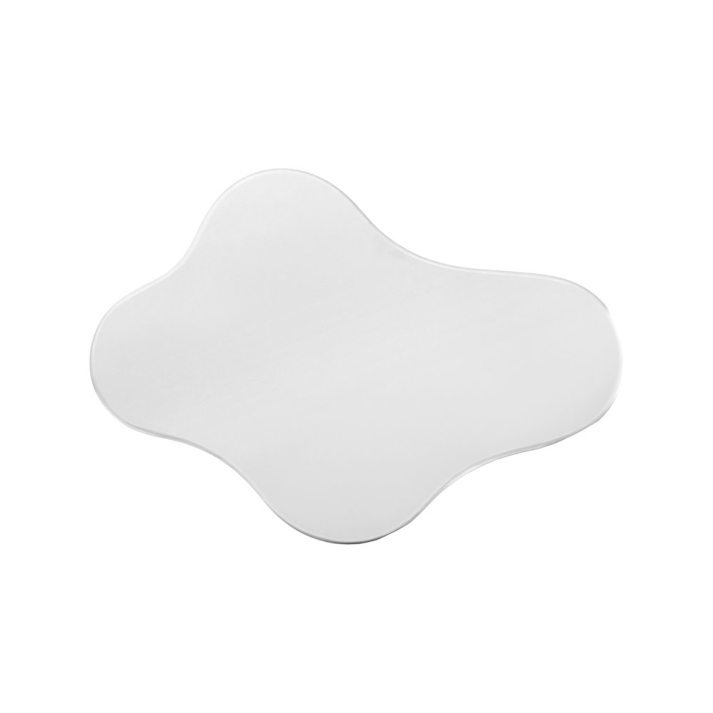 Romaine White End Table