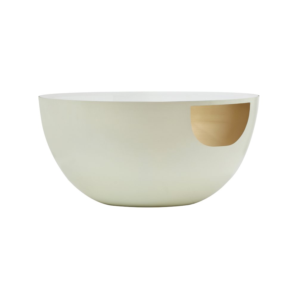Doma Cream / Gold Coffee Table