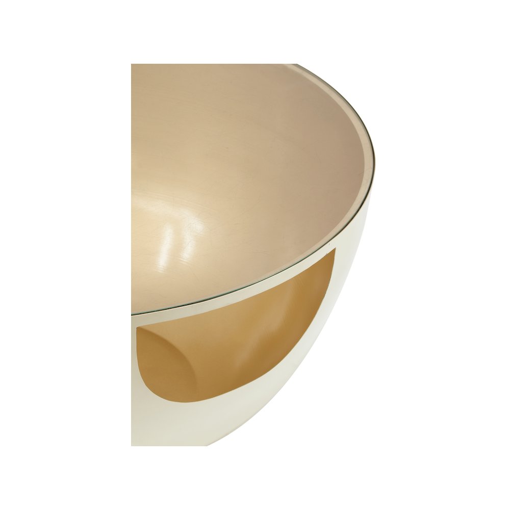 Doma Cream / Gold Coffee Table