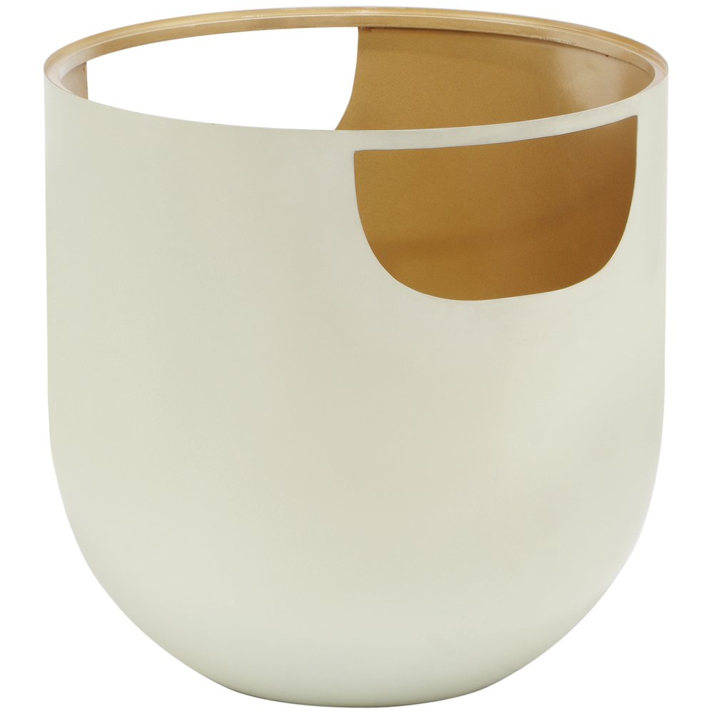 Doma Cream / Gold End Table