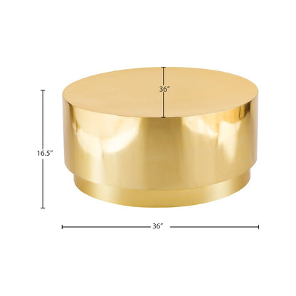 Jazzy Gold Coffee Table