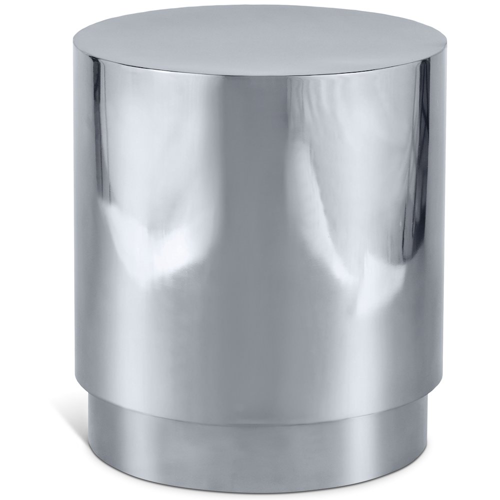 Jazzy Silver End Table