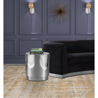 Jazzy Silver End Table