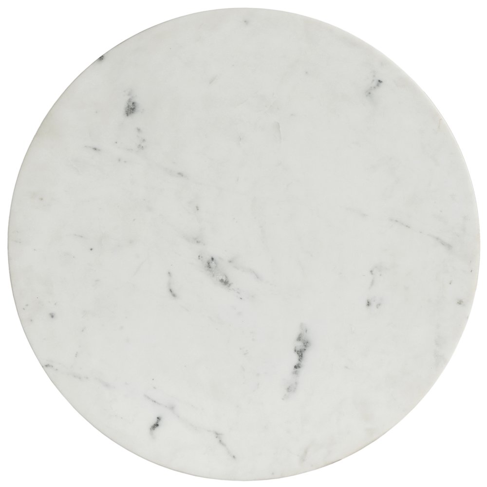 Emery White Marble Coffee Table