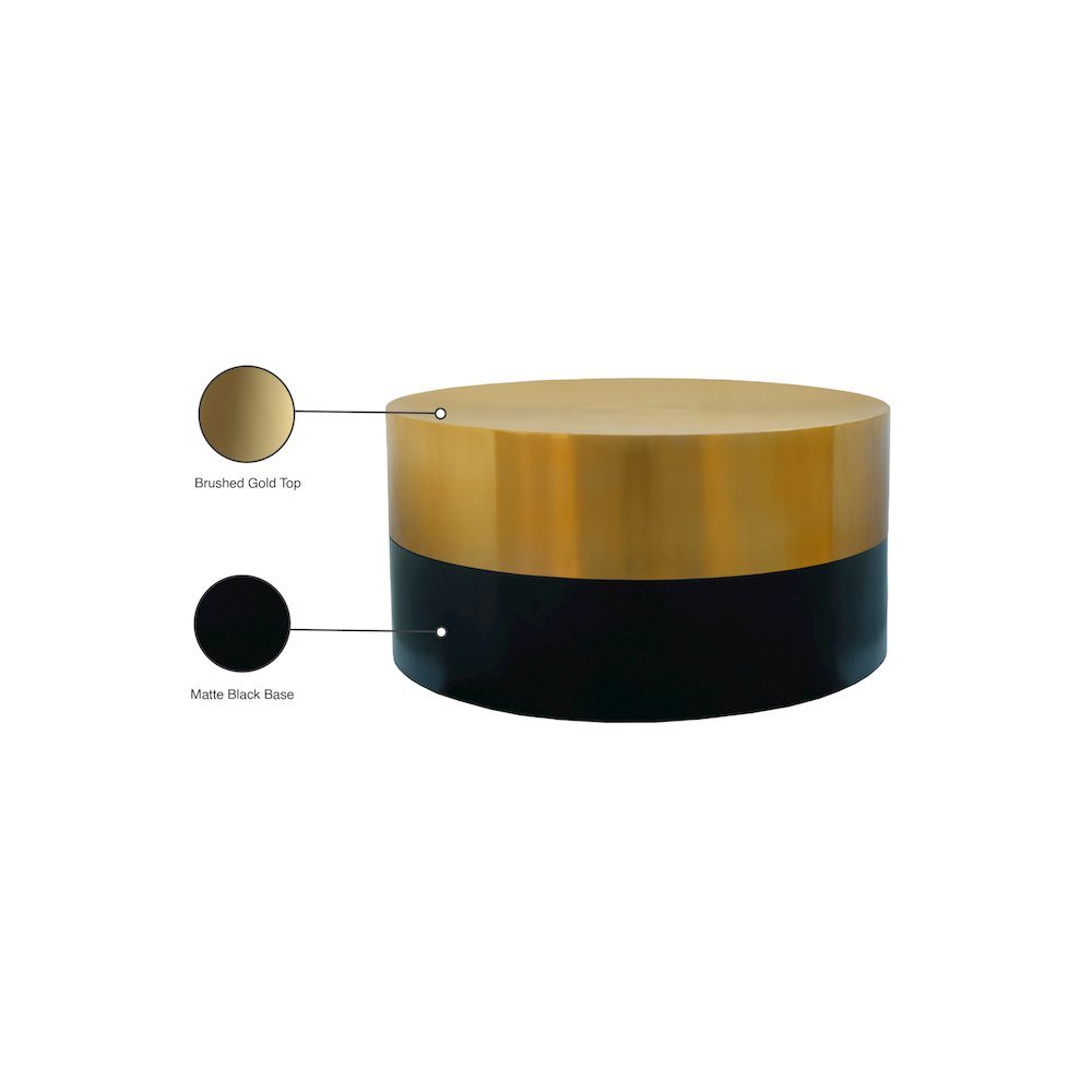 Sun Black / Gold Coffee Table