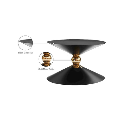 Malia Black / Gold Coffee Table