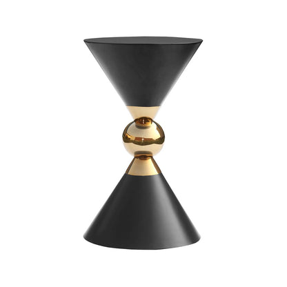 Malia Black / Gold End Table