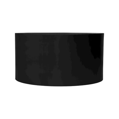 Cylinder Matte Black Coffee Table