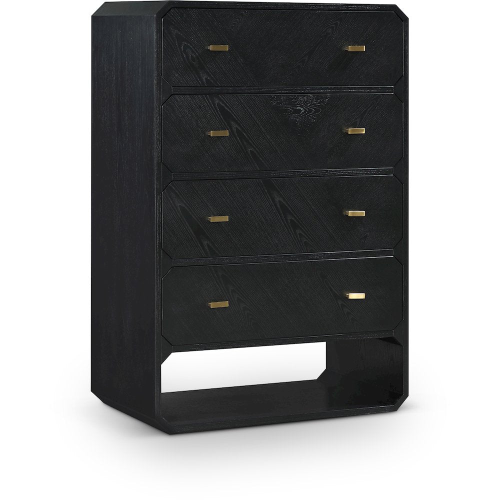 Parker Black Ash Veneer Chest