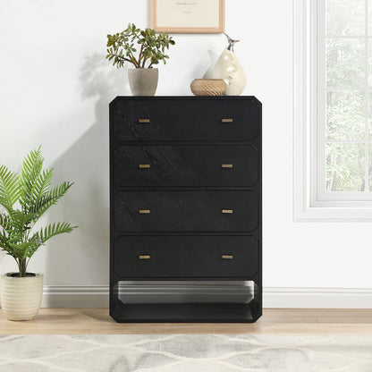 Parker Black Ash Veneer Chest