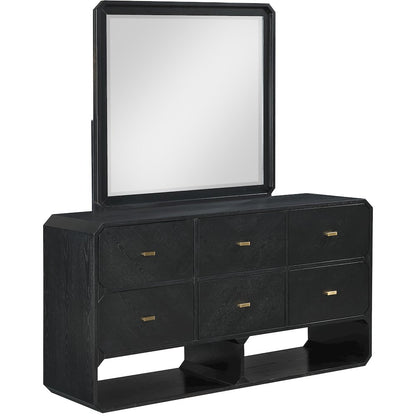 Parker Black Ash Veneer Dresser