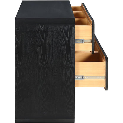 Parker Black Ash Veneer Dresser