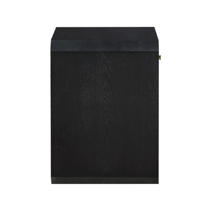 Parker Black Ash Veneer Night stand