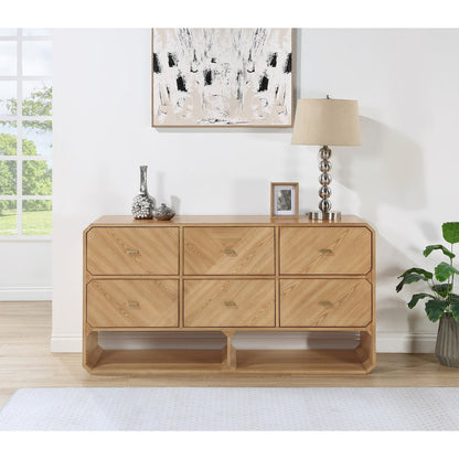 Parker Natural Ash Veneer Dresser