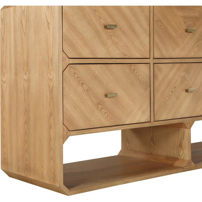Parker Natural Ash Veneer Dresser