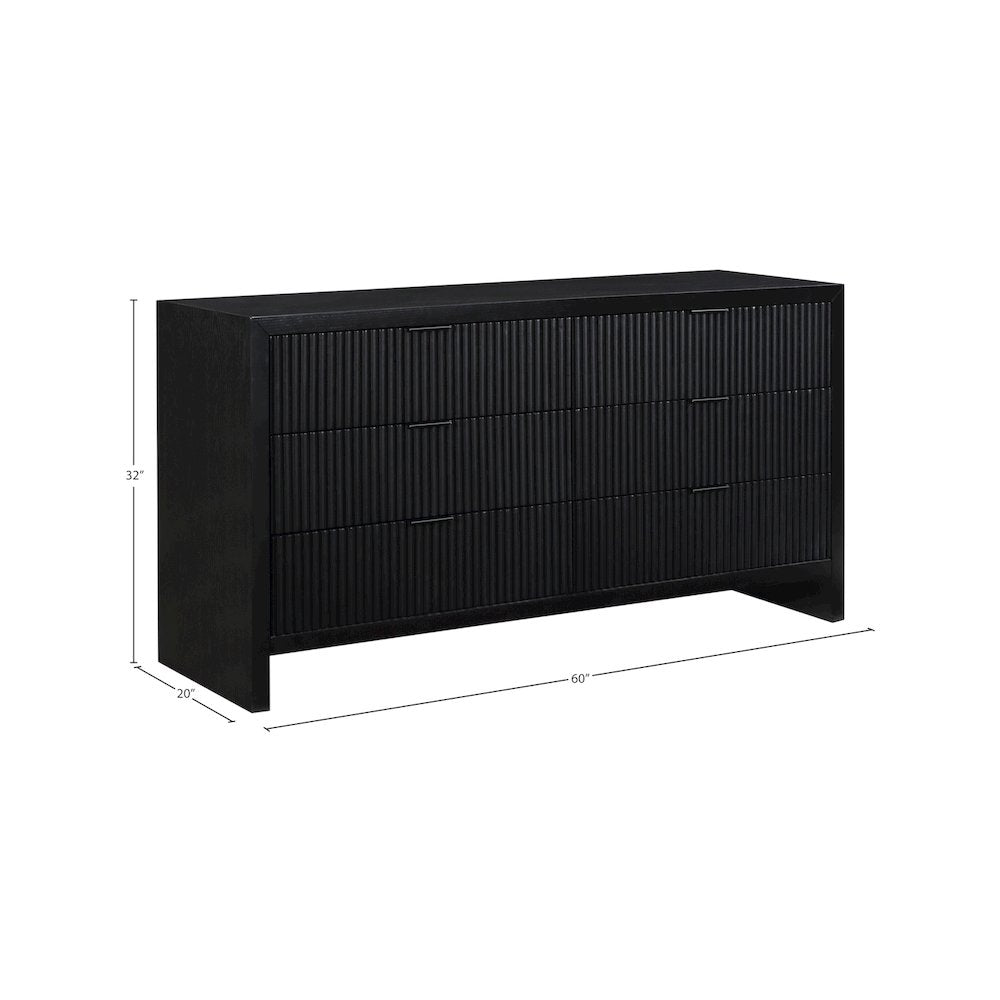Fairfax Black Dresser