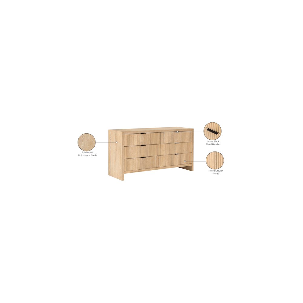 Fairfax Natural Dresser