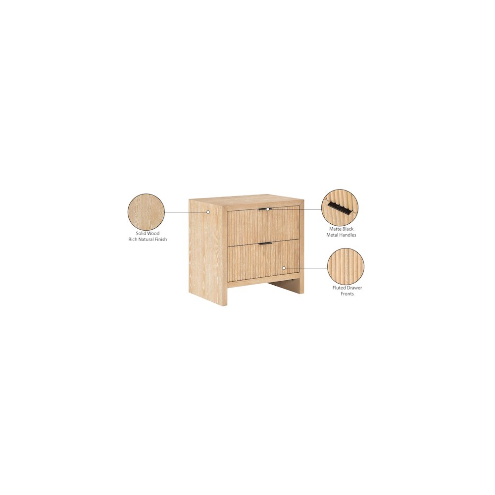 Fairfax Natural Night Stand