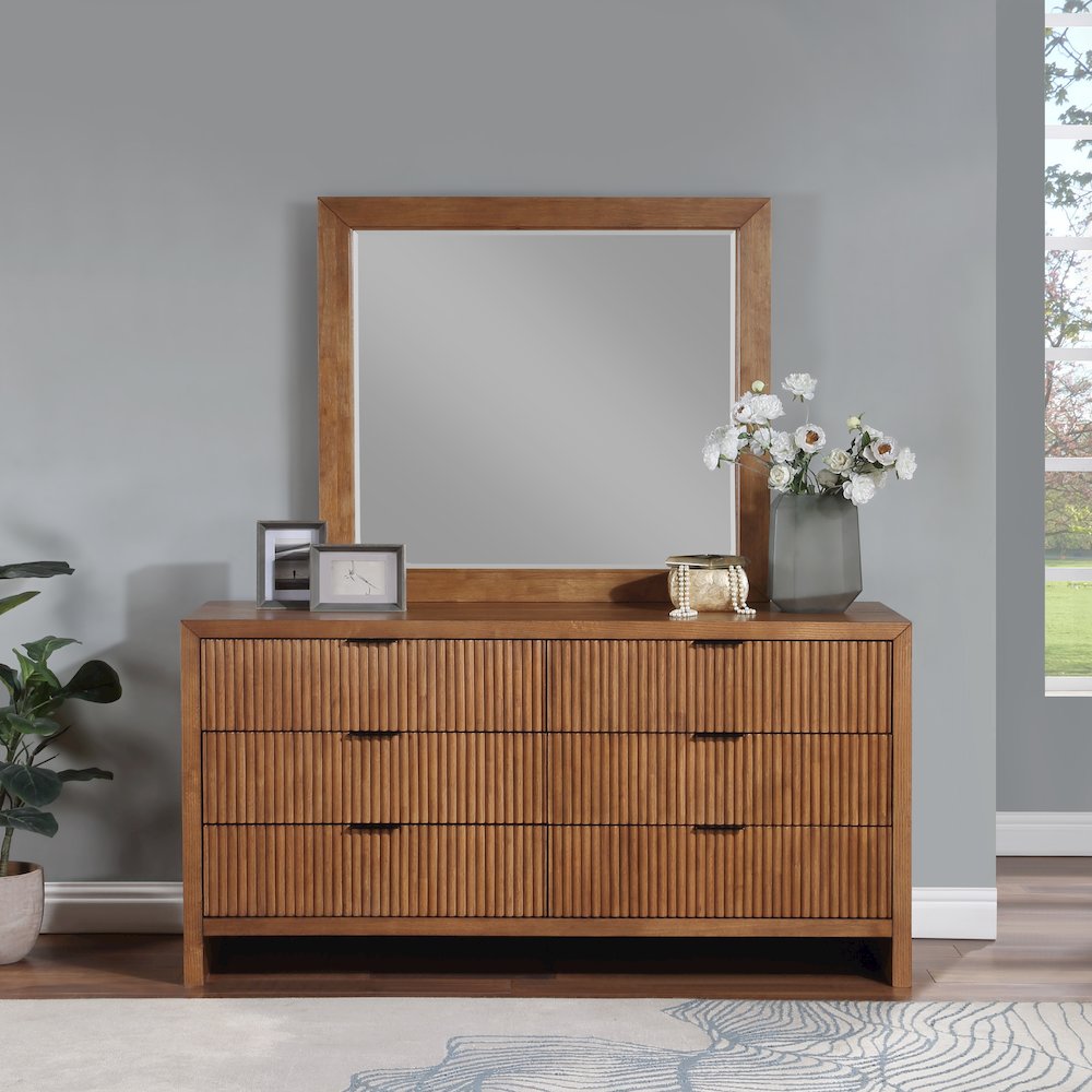 Fairfax Walnut Mirror
