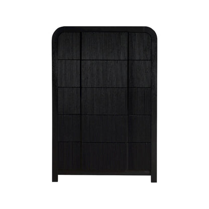 Fluted Black Chest
